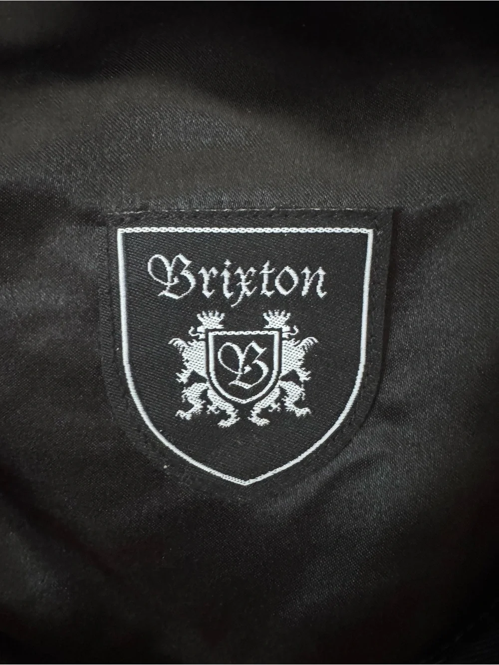 Brixton Mustard Brown Snake Embroidered Cap